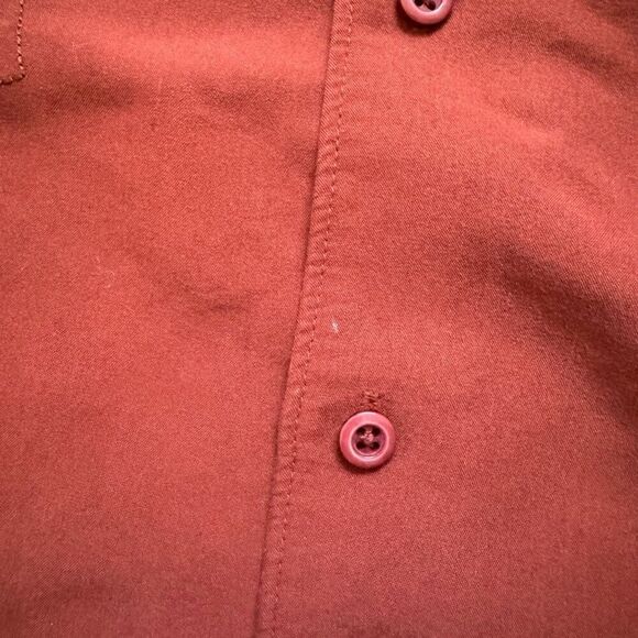 Centro Men’s Button Up Rayon Blend Shirt Poker Embroidery Style Size Large - Picture 15 of 16